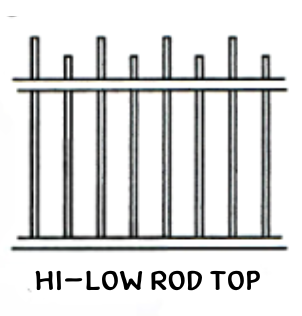 Hi-Low Rod Top
